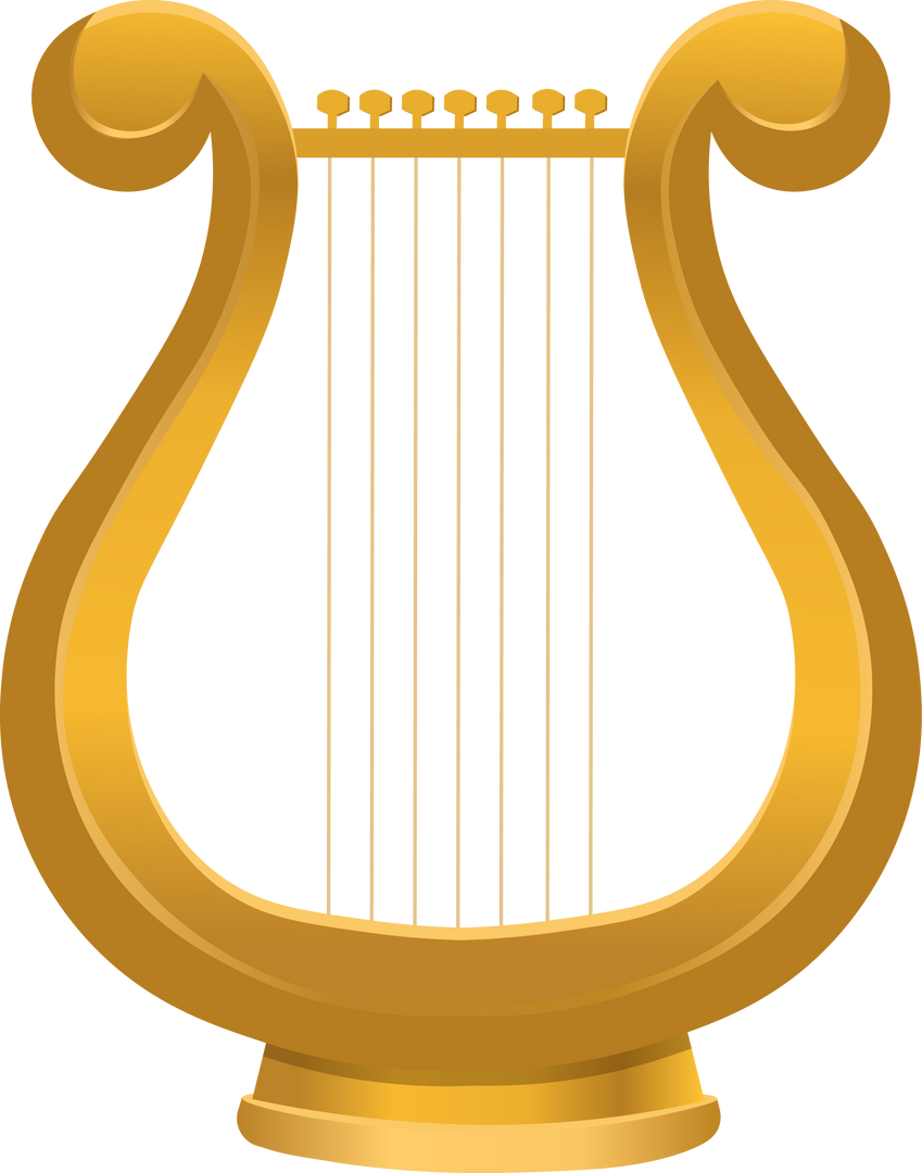 Greek lyre musical instrument